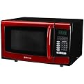 Emerson 900-Watt Microwave Oven - Red