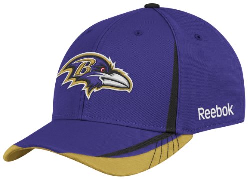NFL Men's Baltimore Ravens Sideline Draft Hat - Tw94Z (Purple, Large/X-Large)
