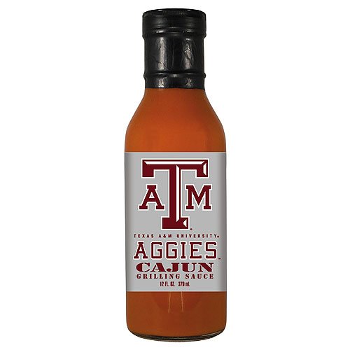 Texas A&M Aggies NCAA Cajun Grilling Sauce - 12oz by Hot Sauce Harry
