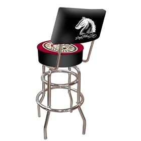Click here to buy George Killians Irish Red Padded Bar Stool with Back by Poker.
