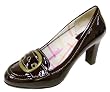 Coach Hillory Crinkle Patent Buckle Pumps Shoes