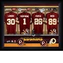 Washington Redskins Personalized Locker Room Print