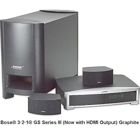 3�2�1� GS Series III DVD Home Entertainment System - Graphite 