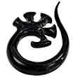BONE PLUG HORN WITH BLACK 6g - Sold Individually