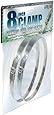 Active Air ACC8 Stainless Steel Duct Clamps, 8-Inch