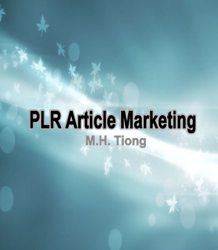 PLR Article Marketing PLR Article Marketing