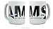 Amsterdam Airport Code AMS Netherlands Mug