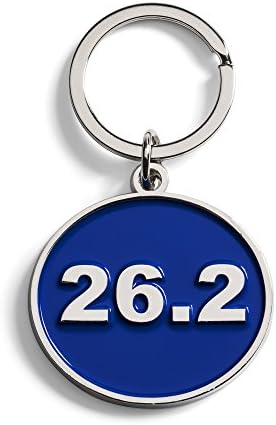 26.2 Key Chain for Marathon Runners - High Quality Die Cast Key Chain