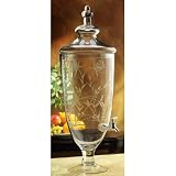 Godinger 22294 Savannah 1 Gallon Beverage Dispenser