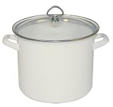 Review Chantal 33-210S WT / Chantal Enamel-On-Steel 5.8 Quart Soup Pot, White