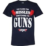 Top Gun Too Close for Missiles Men's T-Shirt