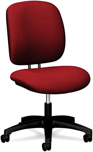 HON 5901AB62T Comfortask Task Swivel Chair, Burgundy