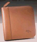 Denver Broncos Leather CD Holder