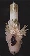 First Communion Candle - 14in. - Ribbon