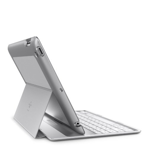 Belkin QODE Ultimate Keyboard Case for iPad 2/3/4, Silver (F5L149ttSLV)