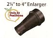 DUST COLLECTION 2-1/4" TO 4" ENLARGER FITTING