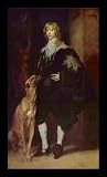 Anthony van Dyck (Portrait of James Stuart, Duke of Lennox and Richmond) White Wood-Mounted Art Poster Print - 13