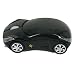 Black Car Shaped Wireless Optical Mouse