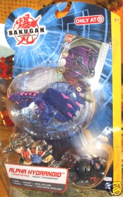 Bakugan Battle Brawlers Game Character Pack Alpha Hydranoid (1 Figure - 1 Bakugan and 1 Metal Gate Card) images