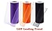 Charmed halloween Orange, black and purple tulle each roll 6 inch by 25 yards, 3 spools