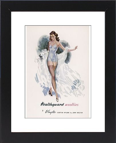Framed Prints of Healthguard woollies advert from Mary Evans