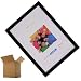Box of 6 Black A4 Certificate Photo Frames by Living Images