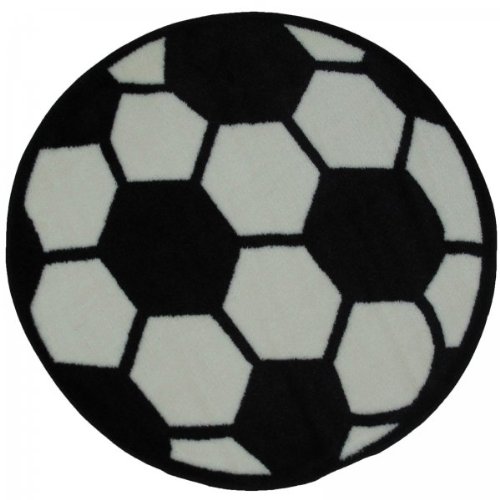 Soccerball Children Area Rug