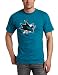 NHL Men's San Jose Sharks Primary Logo T-Shirt (Teal, Medium)
