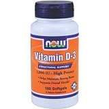 NOWFoodsVitaminD-31000IU,180Softgels