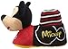 Josmo Character Shoes Boy's Disney Mickey Head Slipper-K, Black/Red, 7/8 M US Toddler