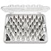 Ateco 55-Piece Stainless Steel Decorating Tube Set with Hinged Storage Box