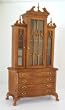 SaLe!!! Miniature Handcarved Walnut Dining Room Show Case