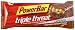 PowerBar Triple Threat Energy Bar, Layered, Chocolate Carmel Fusion, 1.94-Ounce Bars (Pack of 15)