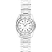 Anne Klein Women's 109179WTCL Silver-Tone Swarovski Crystal Accented Watch