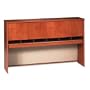 Bush(tm) WC72477 - Series C Hutch with 4 Doors, 71w x 15-3/8d x 43h, Natural Cherry