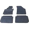 Gummifu�matten Gummimatten f�r VW Caddy Life 2005- 5Sitze 4tlg