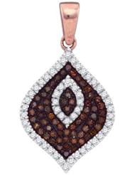 0.35CTW-DIA MICRO-PAVE PENDANT