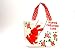 Papier Creature Land Bunny with Roses Tote Bag
