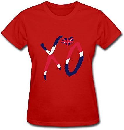 ZhiTian Women's Xo Uk Flag T-Shirt