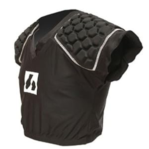 barnett rugby shoulder pad RSP-3, 3 pieces, size M, black