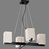 Quorum International 6076-6-95 6 light Chandelier, Old World