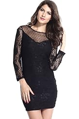 Floral Print Vintage Lace Nylon/Polyester/Spandex Cocktail Bodycon Dress/Club Dress/Evening Dress/Wedding Dress/Maxi Dress 