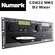 Numark CDN22 MK5 Rack-Mount Dual CD Player