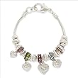 Heart Theme Designer Style Charm Bracelet Fashion Jewelry