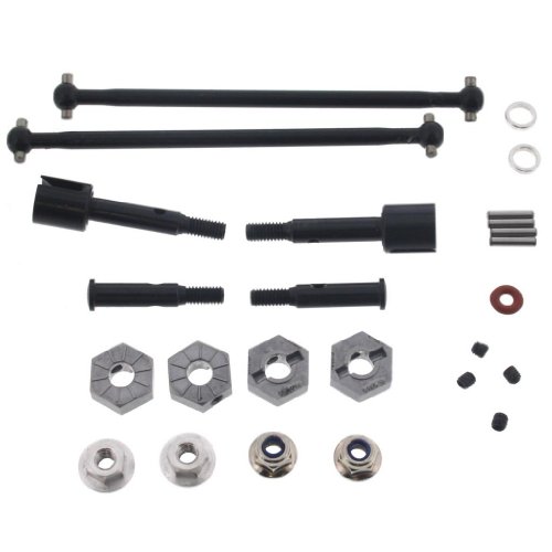 HPI 1/10 Blitz * DRIVE SHAFTS, AXLES, 12mm HEX WHEEL HUBS, PINS & LOCK NUTS *