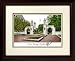 Indiana University, Bloomington Alma Mater Alma Mater 14x18 Lithograph in Mahogany Fr...