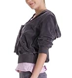 Freddy scoop neck luxury velour hoodie