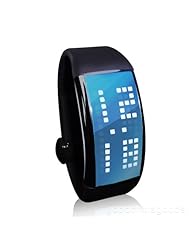 8GB Multi-functional Unisex USB Flash Drive LED Watch Smart 3D Pedometer Wrist Watch with Stylish Signature Function(Black)