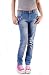 Lässige Boyfriend Jeans im Used Look Größe 34