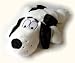 SnuggleSafe "Bonzo" DOG CUSHION - Supersoft, cuddly design to hold Snugglesafe Microwave Heatpad - totally irresistible!